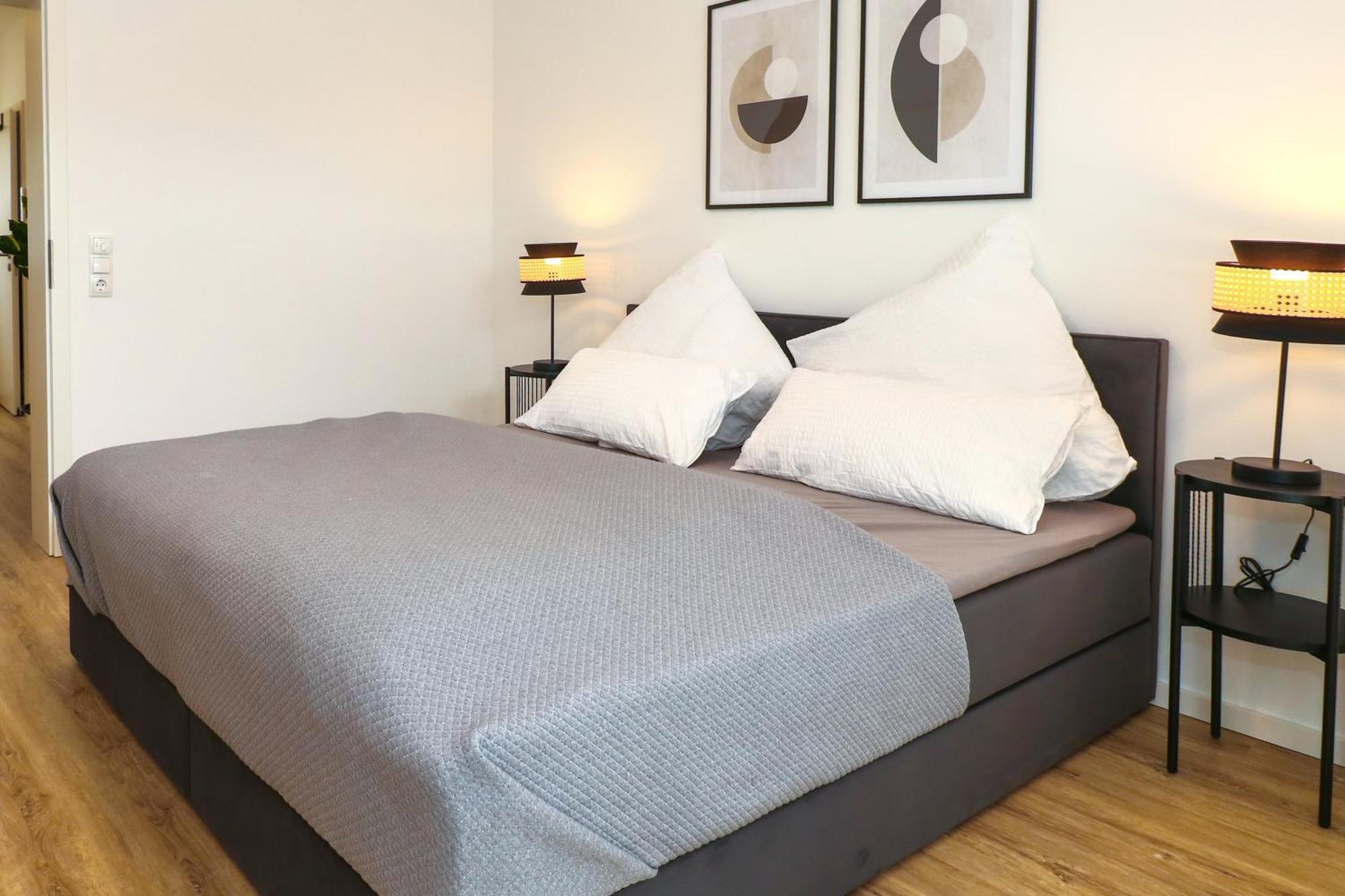 Lightplace - Moderne Apartments In Braunschweig - Balkon - Netflix - Am Kanal المظهر الخارجي الصورة